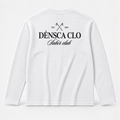 Subir Club waffle knit long sleeve T-shirt – white