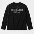 Subir Club waffle knit long sleeve T-shirt – black